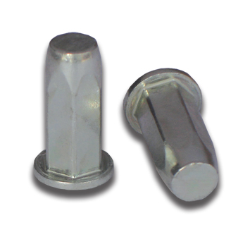 Steel Rivet Nut - M6 Closed 